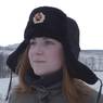 Russian sheepskin winter hat