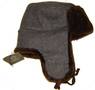 Army ushanka. Mouton. Brown.