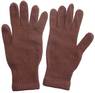Russian Army Officer Brown Knitted Wool Gloves 
